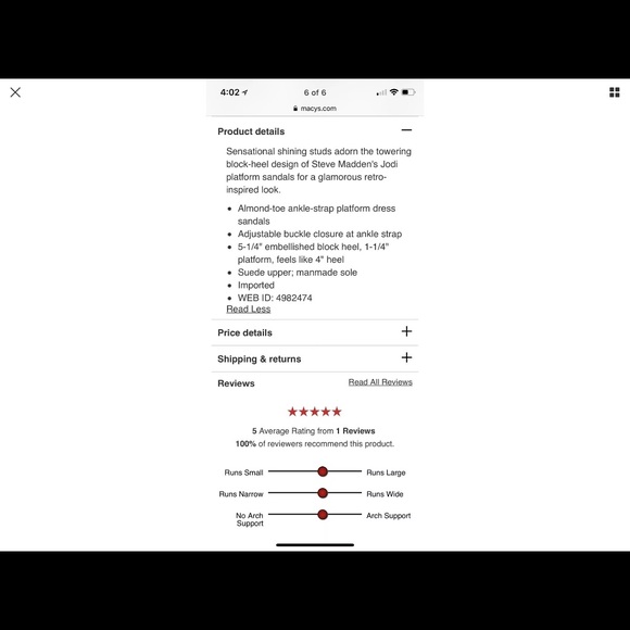 Steve Madden Jodi Sandals Black Multi Studs 7 US - Picture 4 of 7